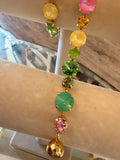 WAFA Multi Prism Fire Crystal Bracelet