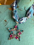 Celestial Glow Necklace - Blue