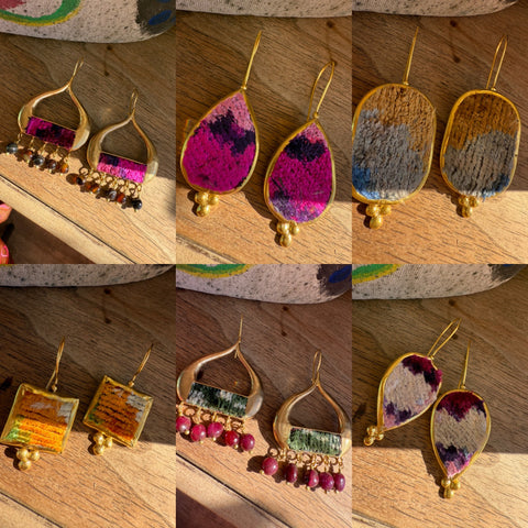 Velvet Mosaic Earrings