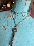 Skeleton Key Necklace by A Rare Bird