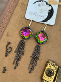 ✨ Prism Cascade Statement Earrings by Jaded Gypsy
