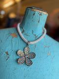 Stardust Daisy Statement Necklace