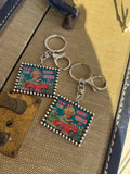 “Granny/Girlie on the Go Keychain” – Funny Retro Driver Keychain