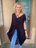 Plum Poetry Lace Tunic