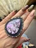 Desert Rose Rhodonite Ring