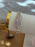 Marquee Sparkle Wrap Bracelet by Jennifer Thames Originals
