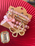 Butterfly Kisses Bracelet Stack