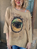Jaded Gypsy Eye See You Free Top