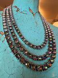 Midnight Voltage Full Circle Necklace