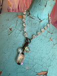 Juicy Gem Drop Necklace - AB
