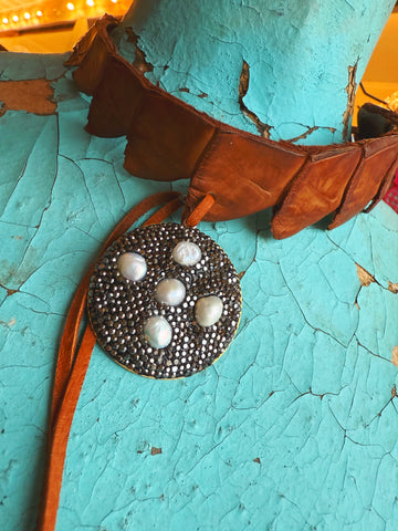The Siren Choker - Brown