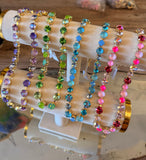 WAFA Blue Lagoon Crystal Necklace