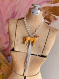Spotted in Stardust Cheetah Necklace by Gypsy South