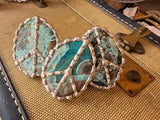 Teal Harmony Peace Ring