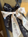 Rose Line Twilly Scarf