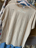 Jaded Gypsy Dirty Hippie Tee - Vintage Tan