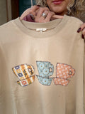 Poetry Tea Party Pullover