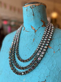 Midnight Voltage Full Circle Necklace