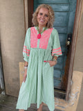 Sweet Pea Breeze Midi Dress