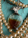 Vintage Muse Perfume Bottle Necklace
