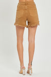 Distressed Mocha Shorts