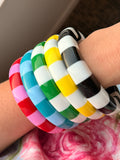 ✨ Candy Stripe Stacker Bracelets