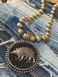 Armadillo Nights Necklace by Art by Amy