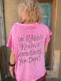 Gypsy Rabbit Worn & Weathered Tee by House of Jaded Gypsy