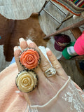 Carved Rose Ring