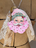 Sugarplum Santa Necklace by A Rare Bird
