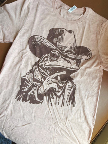 Cowboy Frog Tee