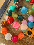 Color Theory Cube Stretch Bracelet