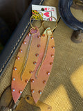 Peach Iridescent Luxe Hide Drops