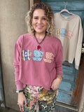 Poetry Tea Party Pullover