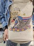 America Swan Tee by A Rare Bird