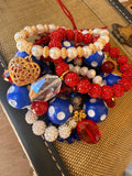 Red, White & Blue Bracelet Stack