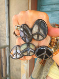 Jaded Gypsy Agate Peace Ring