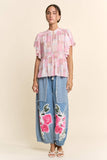 Rose Garden Denim Pants