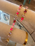 WAFA Rosé Glow Crystal Bracelet