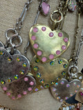 Crystal Heart Y-Necklace