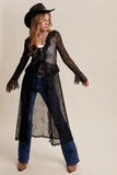 The Moonlit Lace Duster