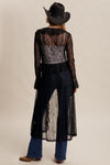 The Moonlit Lace Duster