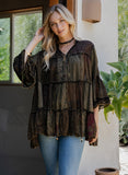 Midnight Tapestry Blouse