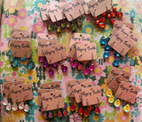 Little Drop of Color Earrings by Gypsy South