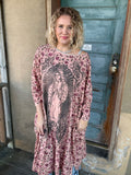 Jaded Gypsy Be True Tunic – Floral Blessings