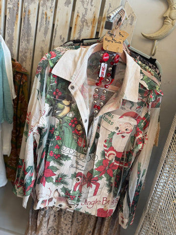 St. Nick Shimmer Scene Mix Jacket