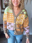 Smiley Heart Cardigan