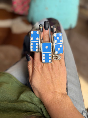 ✨ Lucky Streak Domino Rings