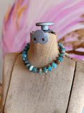 Coastal Current Beaded Necklace by Jennifer Thames