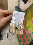 Jennifer Thames Silver Chandelier Earrings